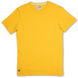 Solid mustard pima slub t-shirt
