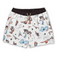 Baja Llama Desert-themed swim shorts with hand-drawn western graphics and a dark waistband. Lightweight, quick-dry fabric for everyday adventure.