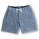 Baja Llama's Arroyo 18" Steal Blue Stretch Corduroy Casual Walk Shorts