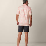 Four-way stretch athletic golf shirt for men
