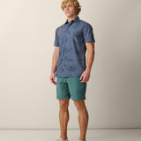 EL MANGLAR - MOJAVE PERFORATED BUTTON UP