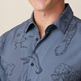 EL MANGLAR - MOJAVE PERFORATED BUTTON UP
