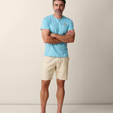 Men’s Pima Cotton Slub Shirt with Cactus Embroidery