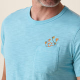 Close-Up Cactus Embroidery Detail on Chest Pocket