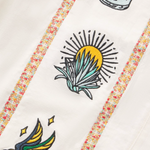 Baja Llama One Off Collection guayabera shirt with custom embroidery