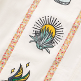 Baja Llama One Off Collection guayabera shirt with custom embroidery