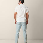 Back view of the El Sativo Guayabera One Off Button Up Shirt