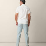 Back view of the El Sativo Guayabera One Off Button Up Shirt