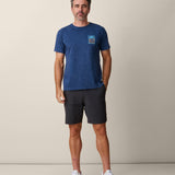 Men’s premium graphic tee neon palm design