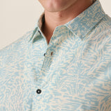 HIDDEN LLAMA - MOJAVE PERFORATED BUTTON UP