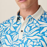 Four-way stretch athletic golf polo for men
