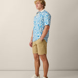 Lightweight quick-dry polo shirt for warm weather