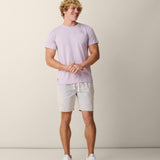 Men’s Pima Cotton Slub Shirt with Palm Embroidery