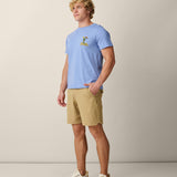 Baja Llama Out of Your Element tee blue