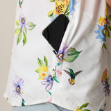 Premium men’s button-up with hidden zip pocket
