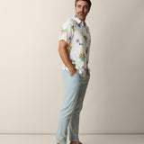 Men’s lightweight viscose button-up for warm climates
