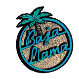 PALM TREE BAJA LLAMA STICKER