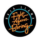 Fight Against Boring Logo Sticker