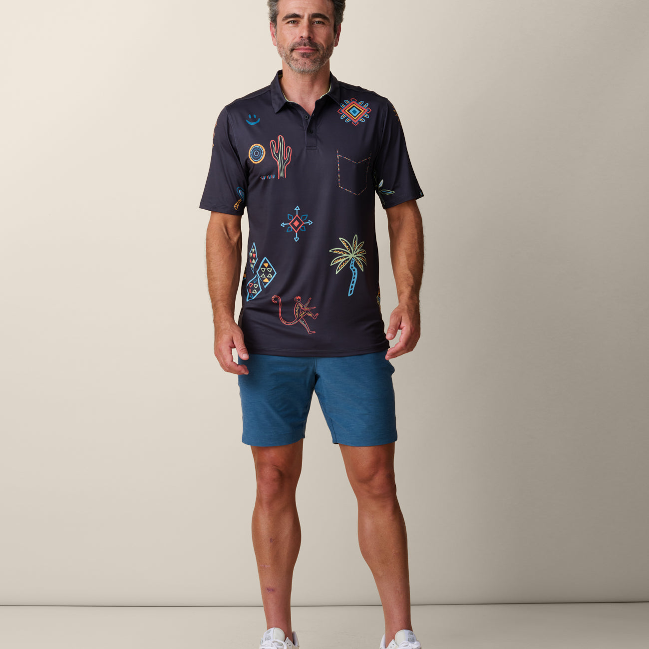 Mirage of Marrakesh Night polo shirt