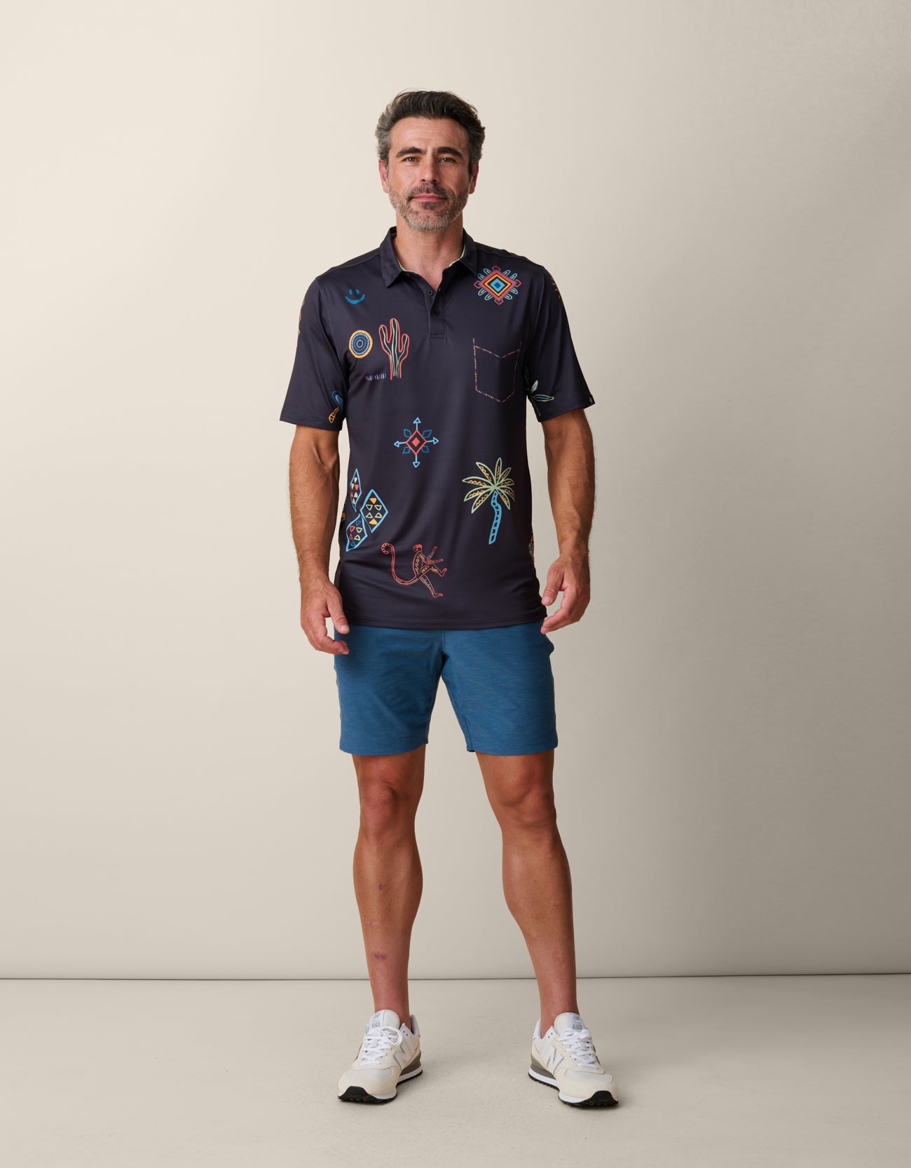 Mirage of Marrakesh Night polo shirt