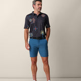 Moroccan inspired men’s performance polo