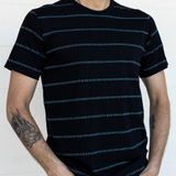BLACK - ONASSIS JACQUARD TEE