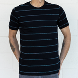 BLACK - ONASSIS JACQUARD TEE