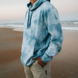 BAJA TRIP UP - BLUE TIE DYE HELSINKI HOODIE