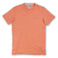 Lightweight burnt orange slub tee with a small embroidered detail. Soft, breathable fabric for all-day comfort.