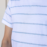 IVORY MORRIS CODE - ONASSIS JACQUARD TEE