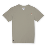 CERVEZA FOR MY FACE-A - SCORCHED BROWN SLUB PIMA POCKET TEE