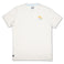 Cream-colored Baja Llama Colorful Cactus Slub Pima Pocket Tee with embroidered cactus detail.