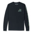 Baja Llama black design company Peruvian cotton graphic t-shirt