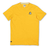 Yellow Baja Llama El Sativo Agave Slub Pima Pocket Tee with embroidered agave detail.