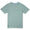 Baja Llama Solid Green Slub Pima Tee – Sage green crewneck T-shirt made from ultra-premium Peruvian cotton with textured slub finish – Features signature Sloth Llama patch near the hem – Displayed flat to highlight breathable fabric, softness, and minimalist design – Eco-friendly, lightweight casual wear for men