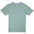 Baja Llama Solid Green Slub Pima Tee – Sage green crewneck T-shirt made from ultra-premium Peruvian cotton with textured slub finish – Features signature Sloth Llama patch near the hem – Displayed flat to highlight breathable fabric, softness, and minimalist design – Eco-friendly, lightweight casual wear for men