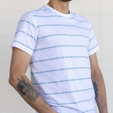IVORY MORRIS CODE - ONASSIS JACQUARD TEE