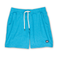 Baja Llama bright blue knit lounge shorts with drawstring waist. Ultra-soft and perfect for laid-back comfort.