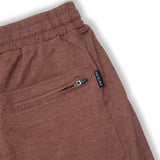 MACH ZERO LOUNGE SHORTS - MAROON