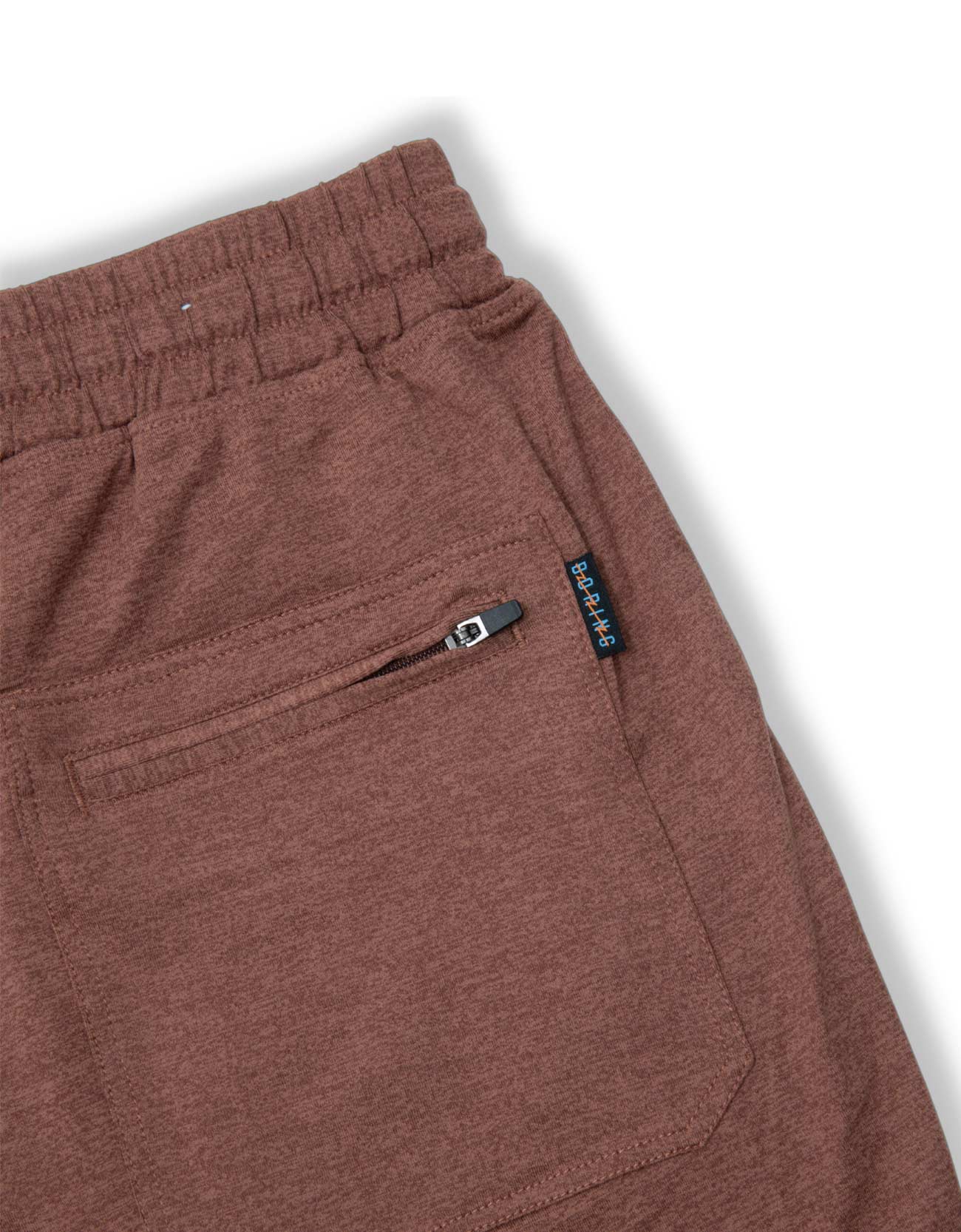 MACH ZERO LOUNGE SHORTS - MAROON