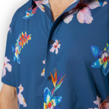 FLOWER POWERS - MOJAVE BUTTON UP