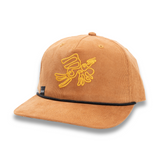 NAZCA LINES GOLD CORDUROY - 5 PANEL HAT