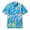 Blue Paradise tropical golf shirt polo men
