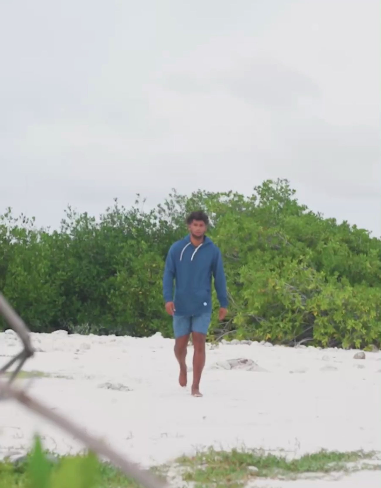 Baja Llama's Concourse Full Zip-Up Hoodie | Baikal Blue