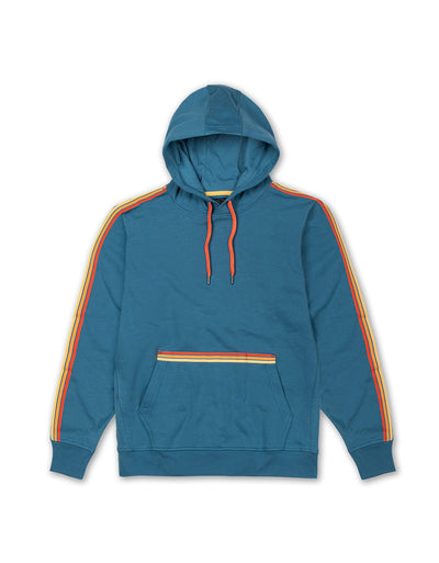 I TOLD YOU 3 LINES HOODIE - RETRO BLUE