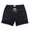 Black corduroy colored shorts