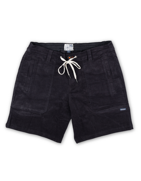 Arroyo Charcoal Stretch Corduroy Casual Walk Shorts 7 Arroyo Charcoal Stretch Corduroy Casual Walk Shorts 7