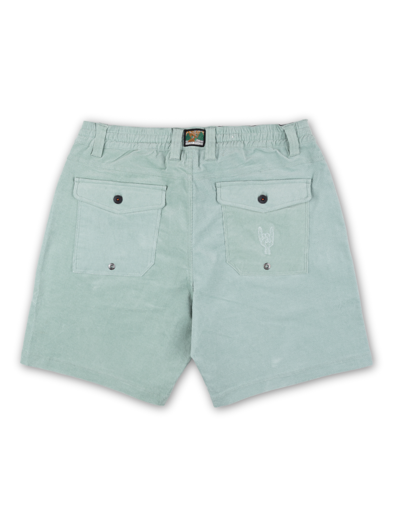 【BAON】Vassell Corduroy Pintuck Bermuda Pants Arroyo MInt Green Stretch Corduroy Casual Walk Shorts 7