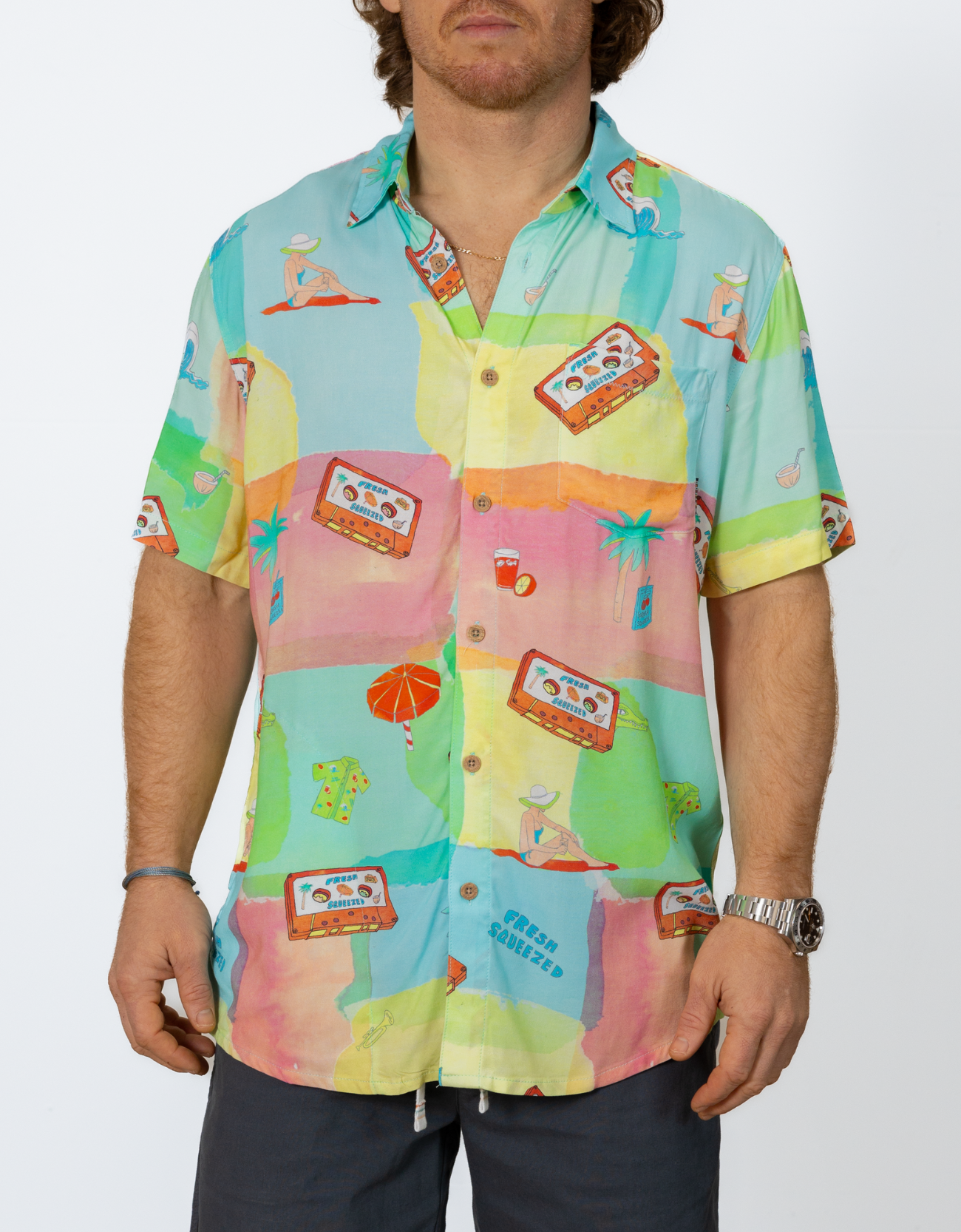 FRESH SQUEEZED - NIGHTHAWK™ BUTTON UP