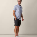 Purple Haze Mojave Button-Up – solid deep purple travel shirt with perforated fabric